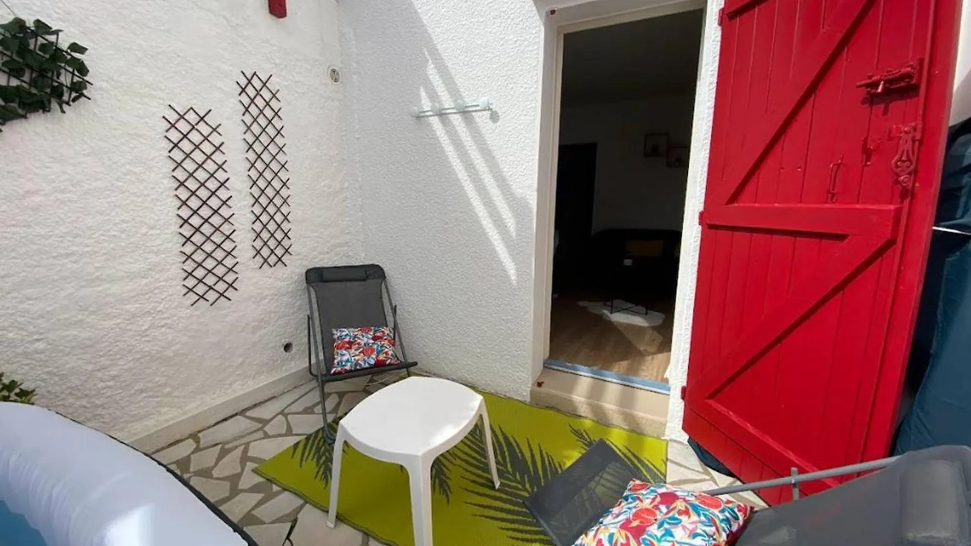 アパート T1 Bis Charmant A Bidart, 2 Pers, 900M Plage, Terrasse Et Spa, Quartier Calme - Fr-1-495-137